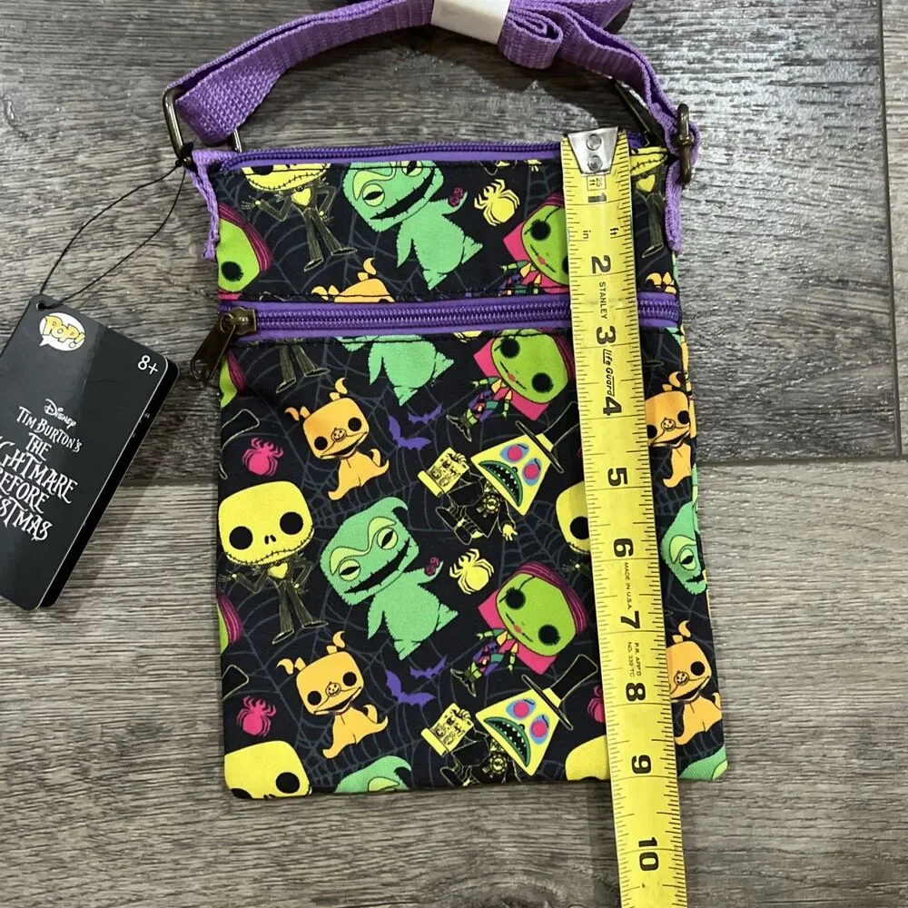 RARE! NWT Nightmare Before Christmas Funko POP! Shoulder Bag Glow in the Dark